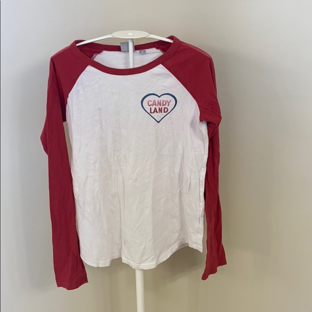 Girls long sleeve candy shirt